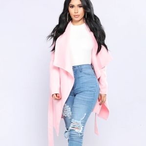 HOST PICK 36point5 Fashion Nova pink coat size L